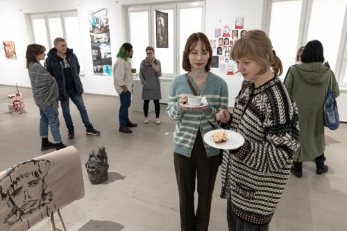 Otwarcie wystawy prac studentów przebywających na ASP w ramach wymiany programu Erasmus+