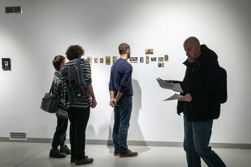 Otwarcie wystawy Anny Bujak, pt. Nie miejsce, zdj. Michał Pietrzak