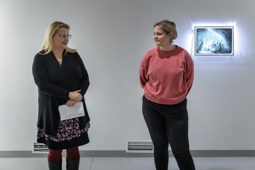 Otwarcie wystawy Anny Bujak, pt. Nie miejsce, zdj. Michał Pietrzak