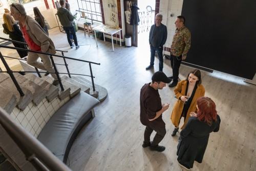 Wernisaż wystawy PJ Forever, Galeria Exit, 8. Festiwal Malarstwa, 2023, zdj. Michał Pietrzak