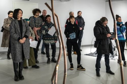 Otwarcie wystawy Anny Bujak, pt. Nie miejsce, zdj. Michał Pietrzak