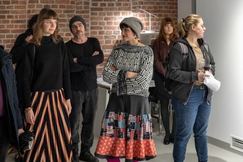 Otwarcie wystawy Anny Bujak, pt. Nie miejsce, zdj. Michał Pietrzak