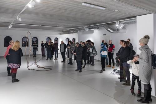 Otwarcie wystawy Anny Bujak, pt. Nie miejsce, zdj. Michał Pietrzak