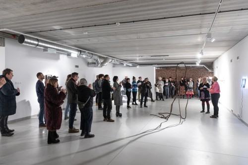 Otwarcie wystawy Anny Bujak, pt. Nie miejsce, zdj. Michał Pietrzak