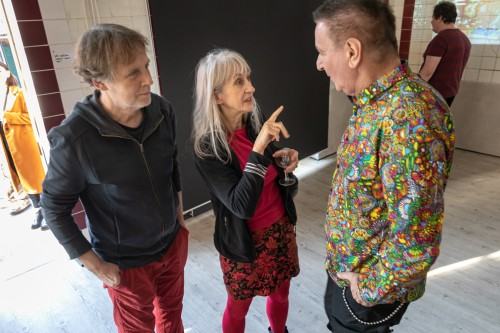 Wernisaż wystawy PJ Forever, Galeria Exit, 8. Festiwal Malarstwa, 2023, zdj. Michał Pietrzak