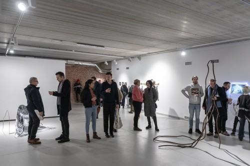 Otwarcie wystawy Anny Bujak, pt. Nie miejsce, zdj. Michał Pietrzak