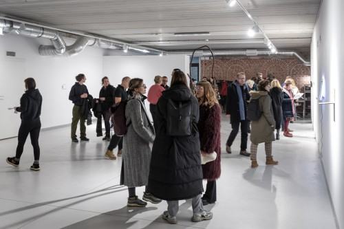 Otwarcie wystawy Anny Bujak, pt. Nie miejsce, zdj. Michał Pietrzak