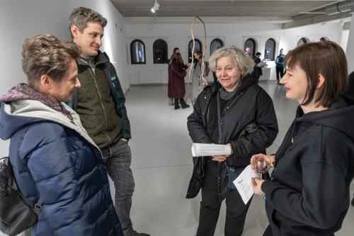 Otwarcie wystawy Anny Bujak, pt. Nie miejsce, zdj. Michał Pietrzak