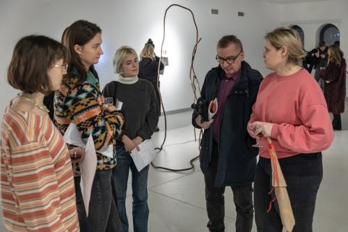 Otwarcie wystawy Anny Bujak, pt. Nie miejsce, zdj. Michał Pietrzak