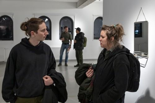 Otwarcie wystawy Anny Bujak, pt. Nie miejsce, zdj. Michał Pietrzak