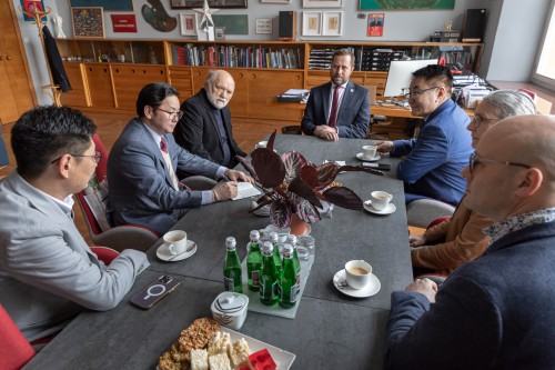 Delegacja z Mongolii