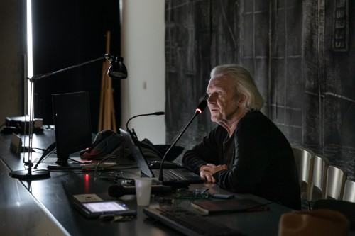 Wykład Zbigniewa Rybczyńskiego, zdj. Michał Pietrzak