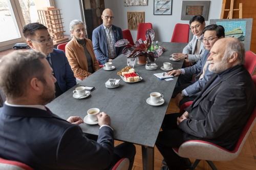 Delegacja z Mongolii