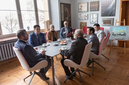 Delegacja z Mongolii