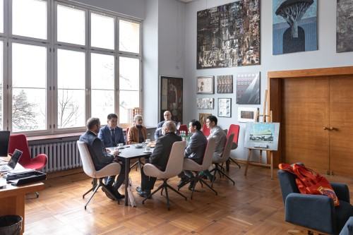 Delegacja z Mongolii