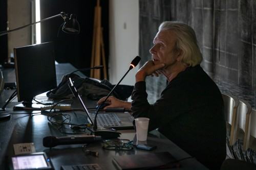 Wykład Zbigniewa Rybczyńskiego, zdj. Michał Pietrzak