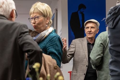 Wernisaż wystawy PJ Forever, Galeria u Kosałki, 8. Festiwal Malarstwa, 2023, zdj. Michał Pietrzak Wernisaż wystawy PJ Forever, Galeria u Kosałki, 8. Festiwal Malarstwa, 2023, zdj. Michał Pietrzak