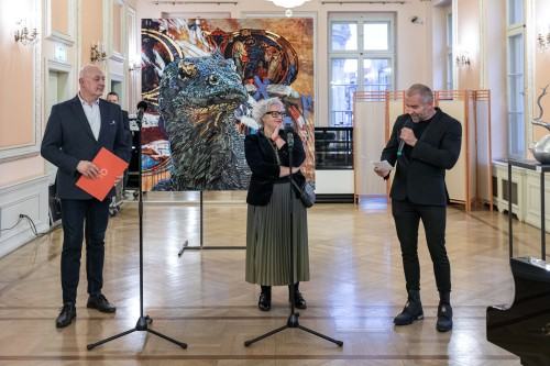 Otwarcie wystawy Sztuka na Scenie, zdj. Michał Pietrzak Otwarcie wystawy Sztuka na Scenie, zdj. Michał Pietrzak