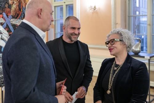 Otwarcie wystawy Sztuka na Scenie, zdj. Michał Pietrzak Otwarcie wystawy Sztuka na Scenie, zdj. Michał Pietrzak