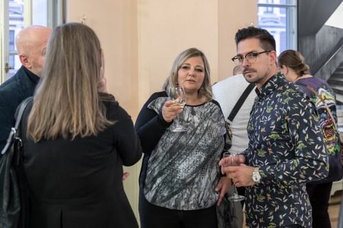 Otwarcie wystawy Sztuka na Scenie, zdj. Michał Pietrzak Otwarcie wystawy Sztuka na Scenie, zdj. Michał Pietrzak