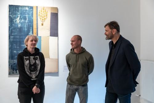 wernisaż Cyprian Cypis Szablak, daj spokój/ nie przesadzaj