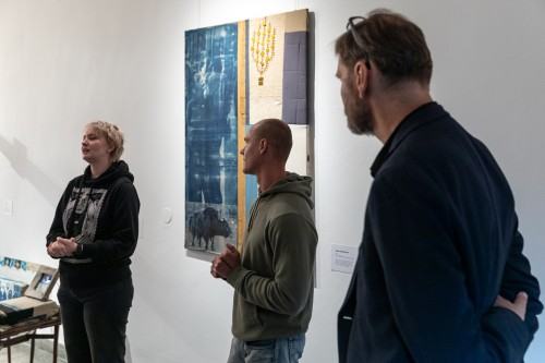 wernisaż Cyprian Cypis Szablak, daj spokój/ nie przesadzaj