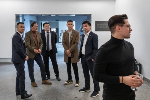 Niebieski wiatr_wernisaż Niebieski wiatr_wernisaż