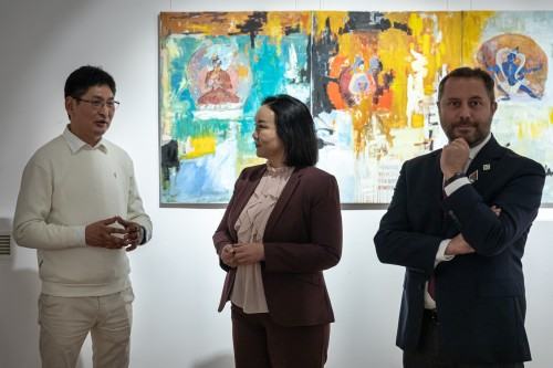 Niebieski wiatr_wernisaż Niebieski wiatr_wernisaż