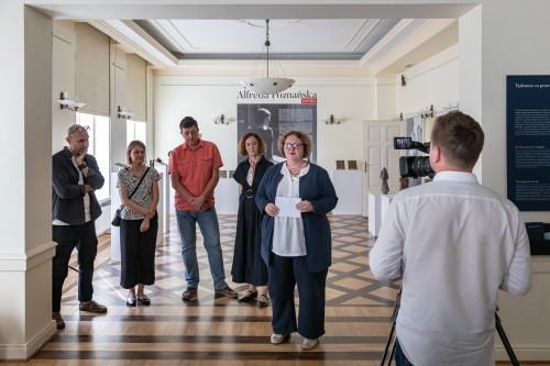 Alfreda Poznańska. Rzeźba_wernisaż