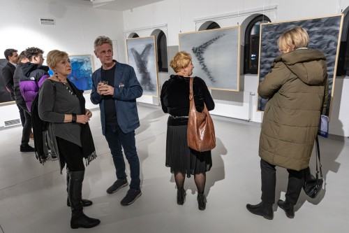 Otwarcie wystawy Mrok czasu – światło przestrzeni. Twórczość Konrada Jarodzkiego w Galerii Geppart ASP Wrocław