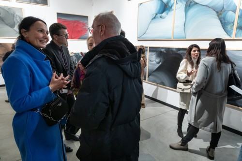 Otwarcie wystawy Mrok czasu – światło przestrzeni. Twórczość Konrada Jarodzkiego w 66P