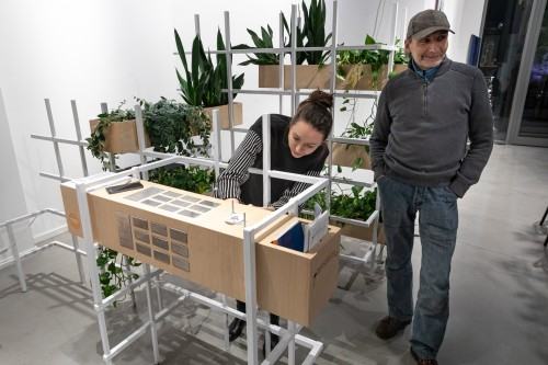 Wernisażu wystawy Emphatic Design vol. 4 w galerii Sztuka na miejscu, fot. Michał Pietrzak