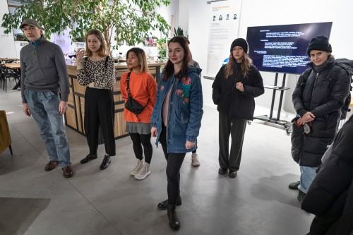 Wernisażu wystawy Emphatic Design vol. 4 w galerii Sztuka na miejscu, fot. Michał Pietrzak