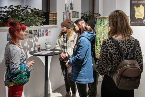 Wernisażu wystawy Emphatic Design vol. 4 w galerii Sztuka na miejscu, fot. Michał Pietrzak