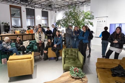 Wernisażu wystawy Emphatic Design vol. 4 w galerii Sztuka na miejscu, fot. Michał Pietrzak