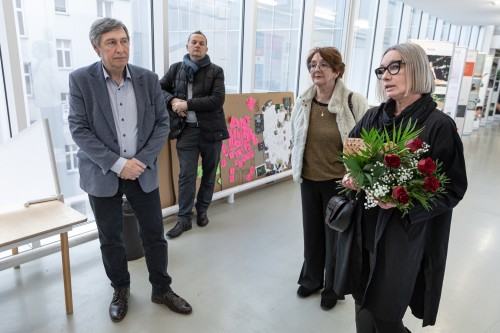 Wernisaż wystawy Katarzyny Słuchockiej, pt. Komentarze nie słowne