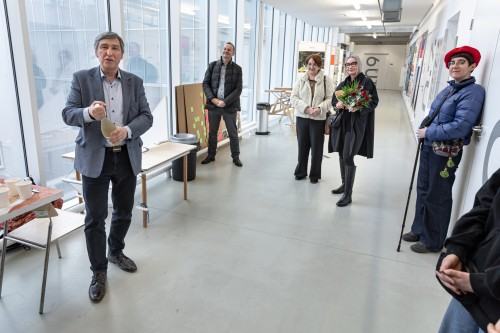 Wernisaż wystawy Katarzyny Słuchockiej, pt. Komentarze nie słowne