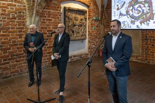 Zgubne skutki..., prof. M. Jędrzejewski, wernisaż