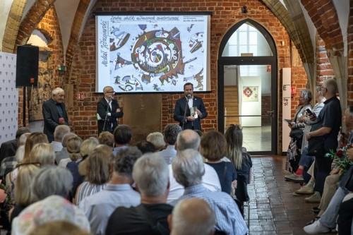 Zgubne skutki..., prof. M. Jędrzejewski, wernisaż