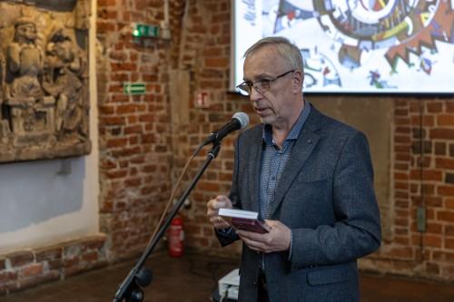 Zgubne skutki..., prof. M. Jędrzejewski, wernisaż