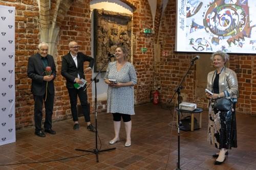 Zgubne skutki..., prof. M. Jędrzejewski, wernisaż