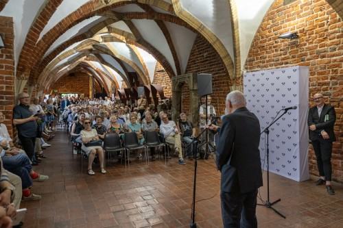 Zgubne skutki..., prof. M. Jędrzejewski, wernisaż