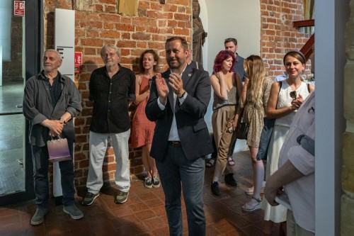 Zgubne skutki..., prof. M. Jędrzejewski, wernisaż