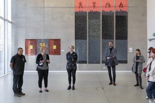 Neon Inter-connected. Existence beyond waste