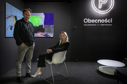 Obecności Olena Matoshniuk i Adam Nowaczyk