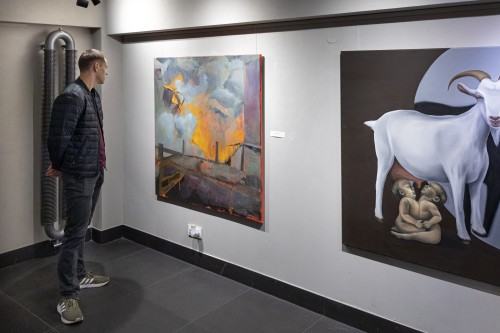 Festiwal Malarstwa_galeria Vivid, Check in-wernisaż