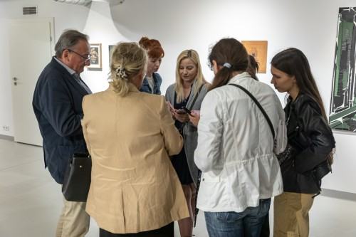 Wizja lokalna_oprowadzanie kuratorskie Wizja lokalna_oprowadzanie kuratorskie