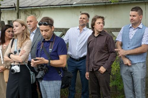 Otwarcie wystawy kończącej 9 Strzegomskie Biennale Rzeźby w Granicie