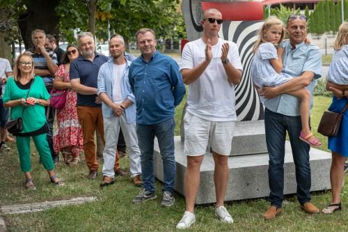 Otwarcie wystawy kończącej 9 Strzegomskie Biennale Rzeźby w Granicie