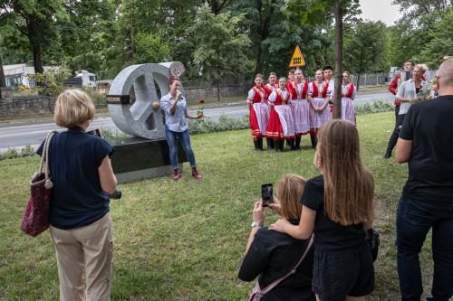 Otwarcie wystawy kończącej 9 Strzegomskie Biennale Rzeźby w Granicie